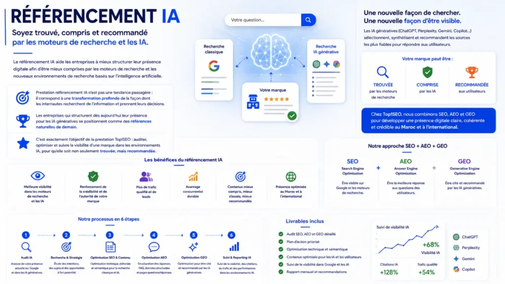 Référencement IA